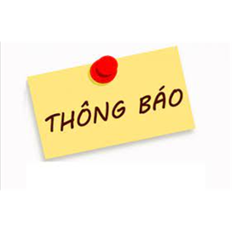 Thông báo thanh lý tài sản 