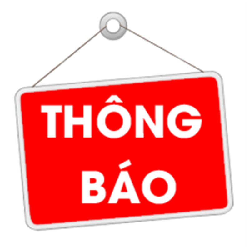 Thông báo: Về việc thanh lý tài sản
